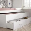 Cama Compacta - 90 Cm 73X201X100Cm - Branca
