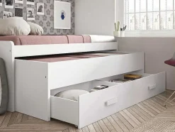 Cama Compacta - 90 Cm 73X201X100Cm - Branca