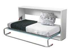 Cama Dobravel 90X190Cm - Branco-Caribe