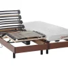 Cama Elétrica Articulada Colchão Acolhimento Látex - Cerejeira - 2 X 80 X 200 Cm - Tyndare Da Dreamea