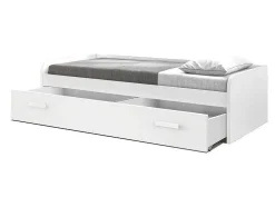 Cama Gaveta - 105 Cm 54X190X113Cm - Branca