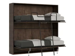 Cama Retratil Beliche Solteiro Horizontal Kando Nogueira