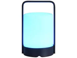 Candeeiro De Exterior Portatil Com Leds A20 Cm, Cores Que Mudam - Balogna