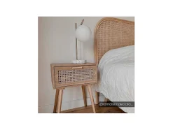 Candeeiro De Mesa Estilo Vintage Lullaby - Base Em Terrazzo - 23X15X38 Cm - Dourado