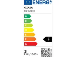 Candeeiro De Pe 5 Bracos Leds Conceptual Filae - Metal - 58 X 20 X 189 Cm - Prateado