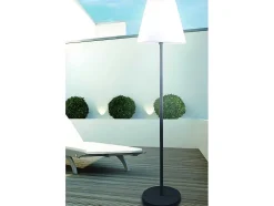 Candeeiro De Pe De Exterior Com Leds - Metal - A. 150 Cm - Cores Variaveis - Wiley