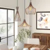 Candeeiro De Teto Em Metal Com 3 Abajures De C. 55 X A. 113 Cm Cor Acobreado - Mezopotamya