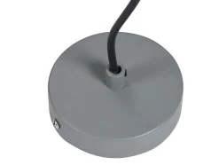 Candeeiro De Teto Em Metal E Madeira De D.26 Cm X A.120 Cm Cor Verde - Malvina