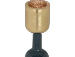 Castical Em Aluminio Esmaltado A. 26,5 Cm Azul-Esverdeado - Parina