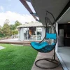 Cesto Suspenso Xn-2005 Cor Preta Com Almofada Azul E Base Incluida