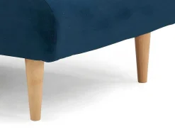 Chaise Longue Convertivel Em Cama Em Tecido Cinzento Escuro - Cival