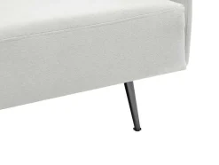Chaise-Longue Direita Em Tecido Creme - Napasa