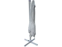 Chapeu De Sol Offset Molokai Quadrado 3X3M Branco + Tampa
