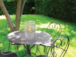 Cheminee De Table A L'Ethanol En Acier Inoxydable