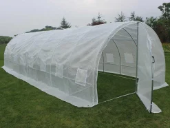 Cobertura Sobresselente Para Estufa Em Tunel Com Porta 24 M De C800 X L300 X A200 Cm - Alocasia