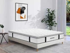 Colchão Anti-Fogo De Molas Ensacadas E Sobrecolchão Integrado Delice De Dreamea Hotel - 160 X 200 Cm