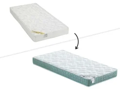 Colchão De Espuma Com Nucleo De Látex OrthoLátex Da Dreamea Esp.17Cm - 90X190 Cm