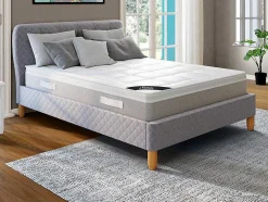 Colchão De 160X200 Cm Molas Ensacadas 7 Zonas De Conforto Látex Esp. 28 Cm - Duchessa Ii Da Ysmee