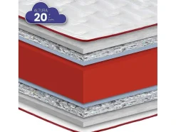 Colchão Sonnomattress Rubi (180X200X20Cm - Hr)