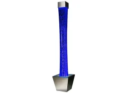 Coluna De Bolhas De Agua Com Vaso Gobie - Leds Com Cores Que Mudam - A.183 Cm