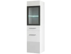 Coluna De Casa De Banho Branco Com Leds C30 X L30 X A109 Cm - Laurine