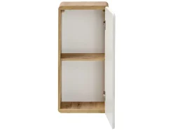 Coluna De Casa De Banho Cor Natural E Branca C35 X L22 X A75 Cm - Aruba