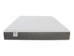 Conjunto Artigos De Cama 160 X 200 Cm Sommier Com Espaco De Arrumação Branco + Colchão De Espuma Hd - Heaven Da Dreamea