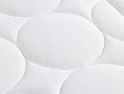 Conjunto Artigos De Cama 160 X 200 Cm Sommier Com Espaco De Arrumação Branco + Colchão De Molas Ensacadas - Marquis Da Dreamea