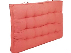 Conjunto 1 Colchão + 2 Almofadas Para Palates Em Algodao Cor Coral - Baila