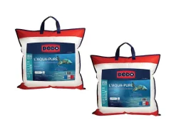 Conjunto De 2 Almofadas Dodo Aqua-Pure De 60 X 60 Cm - Capa 100% Algodao Biologico