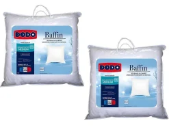 Conjunto De 2 Almofadas Dodo Plumagem Natural Baffin - 65X65 Cm