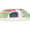 Conjunto De 2 Almofadas Floridas Em Algodao 45 X 45 Cm Multicolor - Bariola