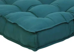 Conjunto De 2 Almofadoes De Encosto Para Palete Baila - Algodao - 40X60X12 Cm - Azul