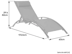 Conjunto De 2 Cadeiras De Conves Galapagos Em Terracota Têxtilene - Terracota De Aluminio