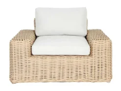 Conjunto De 2 Cadeiroes De Jardim Em Resina Entrelacada - Obidos