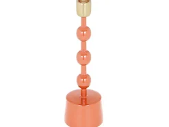Conjunto De 2 Castiçais Em Aluminio Esmaltado A. 26,5 Cm X A. 22 Cm Terracota - Parina