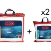 Conjunto Edredão Temperado 220X240 + 2 Almofadas 60X60 Dodo Aqua-Pure - Capa 100% Algodao Biologico