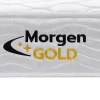 Conjunto Sommier + Colchão De Molas 90X200 Cm - Wolkenlos Da Morgengold