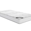 Conjunto Sommier + Colchão De Molas Ensacadas EsPéssura 20 Cm E Dimensao 90 X 190 Cm - Songe Da Ysmee