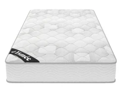 Conjunto Sommier + Colchão De Molas Ensacadas EsPéssura 20 Cm E Dimensao 90 X 190 Cm - Songe Da Ysmee