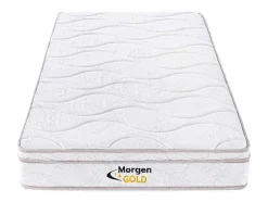 Conjunto Sommier + Colchão De Molas 3 Zonas Wolkentanz Da Morgengold - 90 X 200 Cm