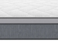 Conjunto Sommier + Colchão De Molas Ensacadas Esp. 22 Cm Serenite Da Ysmee - 140X190 Cm