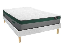 Conjunto Sommier + Colchão De Molas Ensacadas Prestige Da Dreamea 140 X 190 Cm