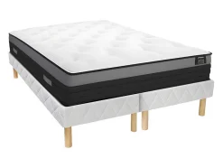 Conjunto Sommier + Colchão Molas Ensacadas Airplay Da Dreamea Play - 180 X 200 Cm