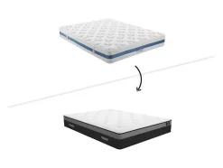 Conjunto Sommier + Colchão Molas Ensacadas Airplay Da Dreamea Play - 180 X 200 Cm
