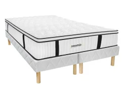 Conjunto Sommier E Colchão Antifogo Molas Ensacadas E Sobrecolchão Integrado 180X200 Cm - Delice Da Dreamea Hotel