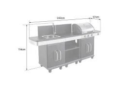 Cook'In Garden - Cozinha Modular Exterior Fidgi 3