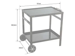 Cook'In Garden - Mesa De Grampo Para Grelha Coban