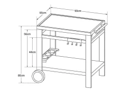 Cook'In Garden - Painel Lateral Media M Para Plancha