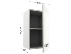 Cozinha Completa De Canto 11 Elementos De Arrumação Branco - Trattoria